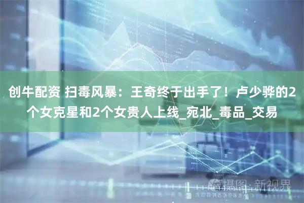 创牛配资 扫毒风暴：王奇终于出手了！卢少骅的2个女克星和2个女贵人上线_宛北_毒品_交易